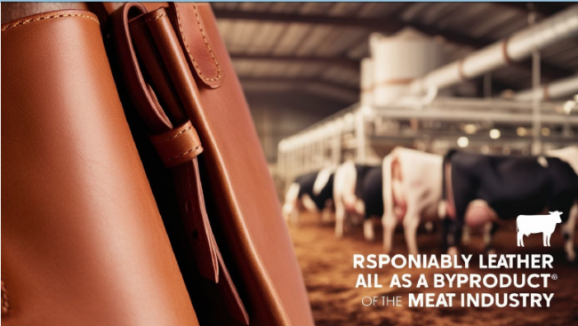 «I Love bags: a question of leather» Desmitifiquemos la creencia de que se sacrifican animales para la obtención del cuero: la piel es un subproducto de la industria cárnica.